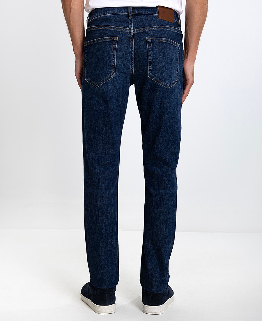 Gant Ανδρικό Jean Παντελόνι Slim Fit Μπλε φωτογραφία