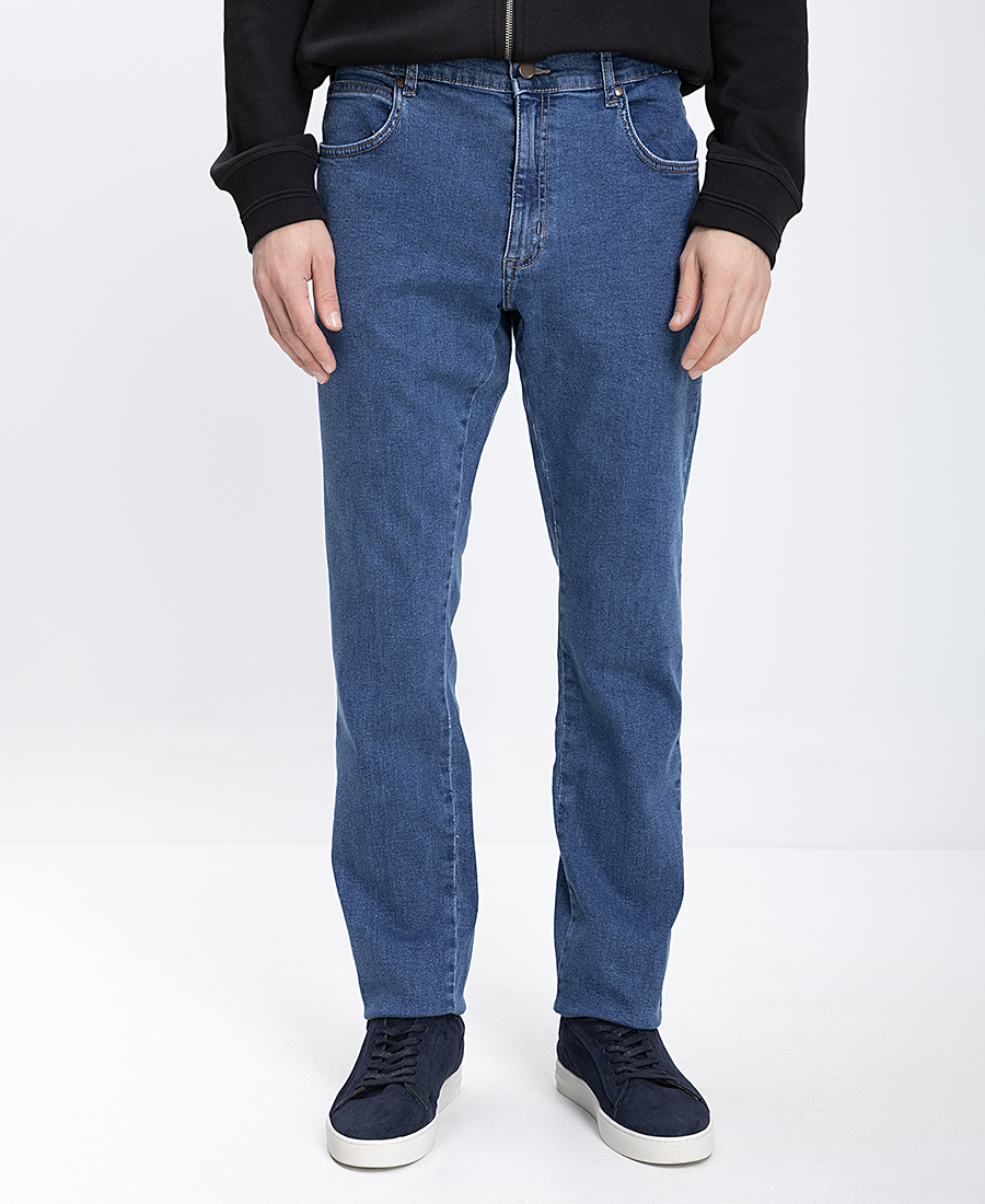 B.S Bags Ανδρικό Βαμβακερό Τζιν Παντελόνι Regular Fit