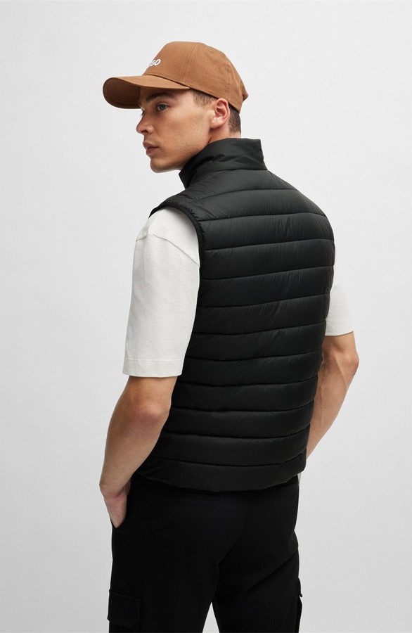 Hugo Ανδρικό Αμάνικο Μπουφάν Brentino2431 Regular Fit φωτογραφία