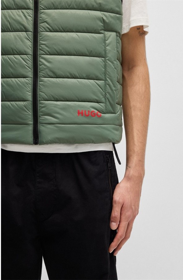 Hugo Ανδρικό Αμάνικο Μπουφάν Brentino2431 Regular Fit φωτογραφία