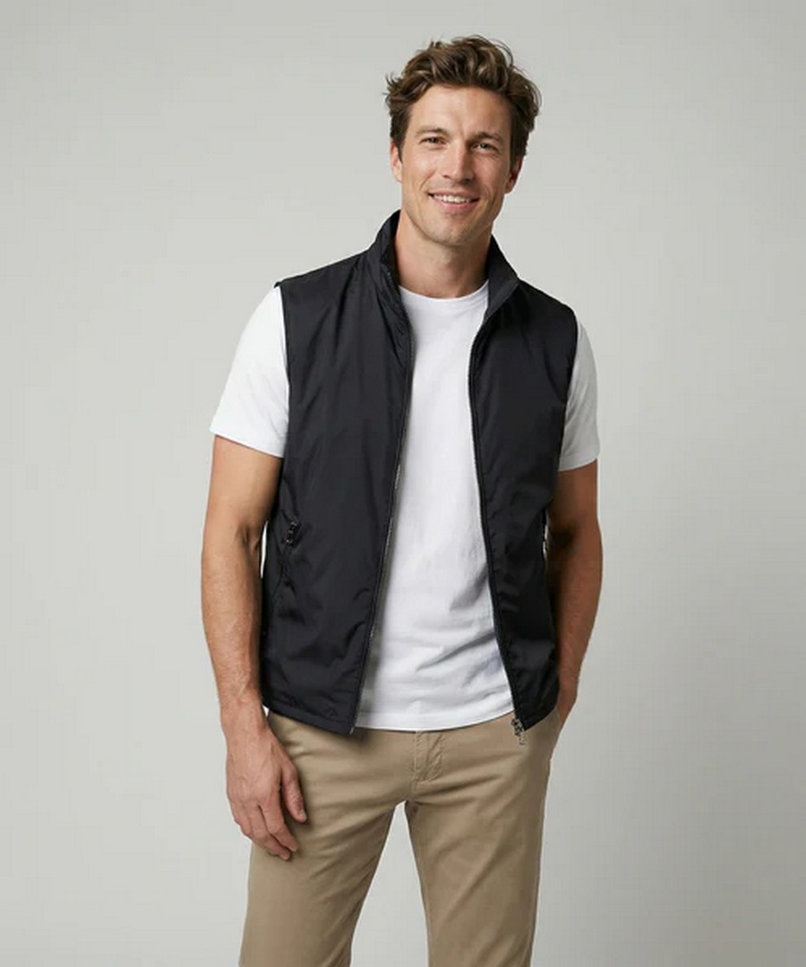 McGrecor McGregor Ανδρικό Αμάνικο Jacket Bodywarmer Με Όρθιο Γιακά Regular Fit