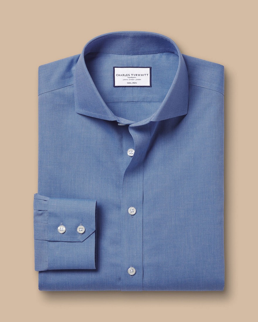 Charles Tyrwhitt Πουκάμισο Poplin Non Iron σε Ραφ φωτογραφία
