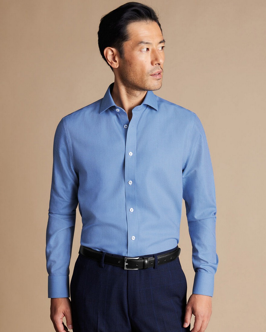 Charles Tyrwhitt Charles Tyrwhitt Πουκάμισο Mayfair Weave Non Iron