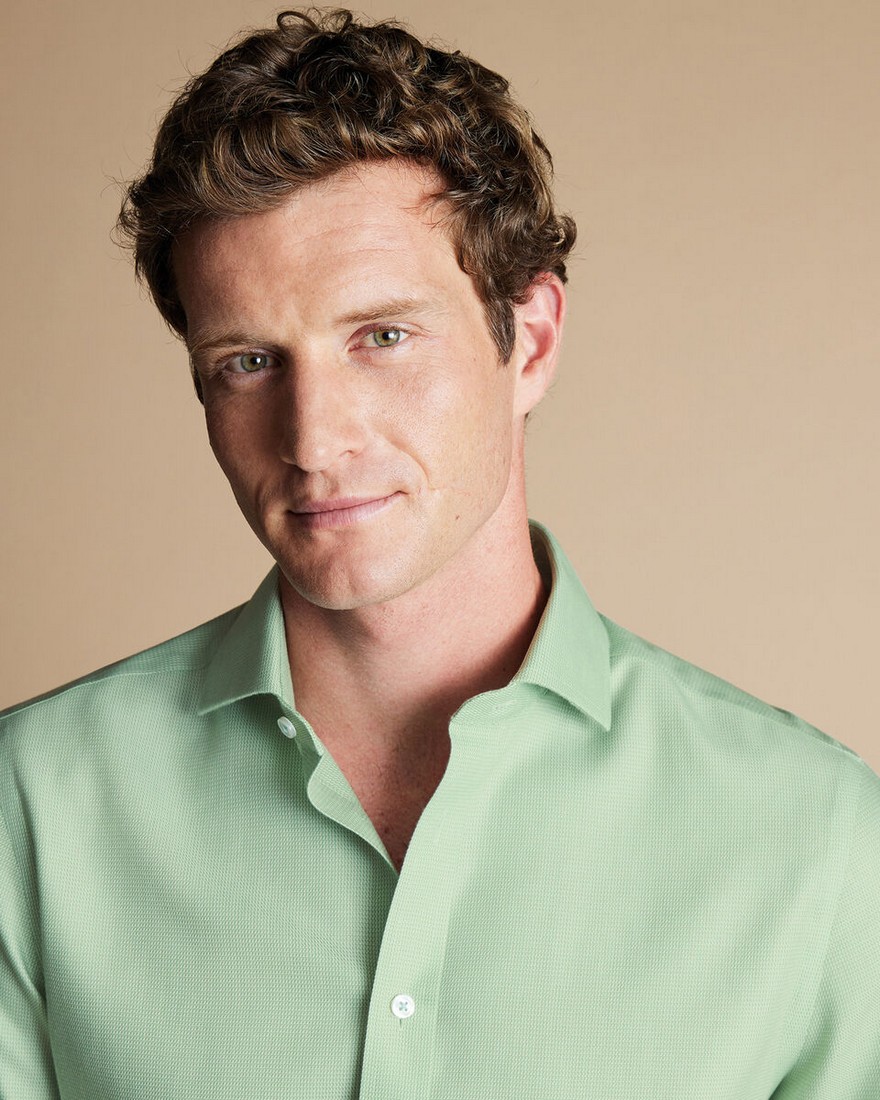 Charles Tyrwhitt Πουκάμισο Mayfair Weave Non Iron φωτογραφία