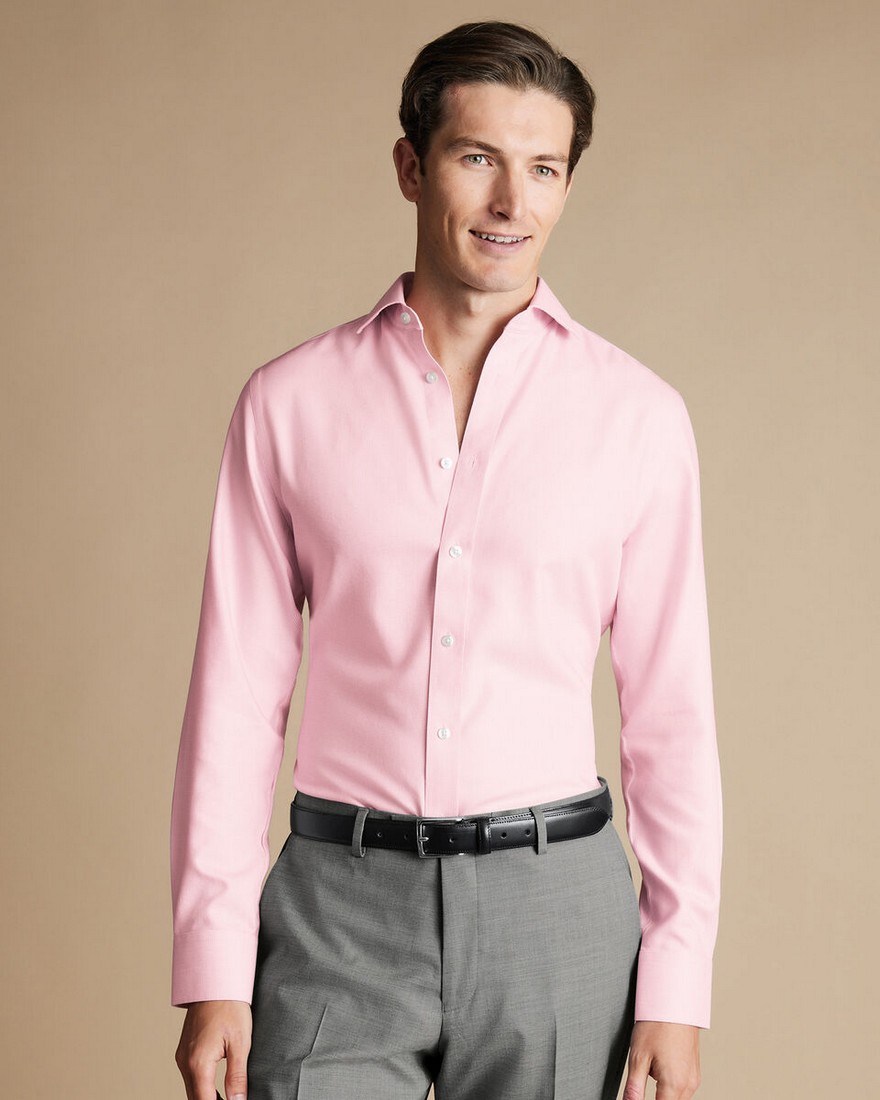 Charles Tyrwhitt Charles Tyrwhitt Πουκάμισο Mayfair Weave Non Iron