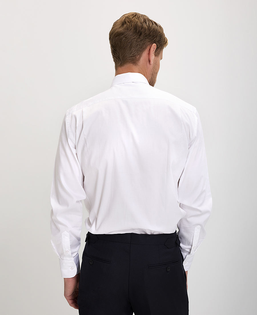 Kaiserhoff Ανδρικό Πουκάμισο Λευκό με Διπλή Μανσέτα (Κλασική Γραμμή) φωτογραφία