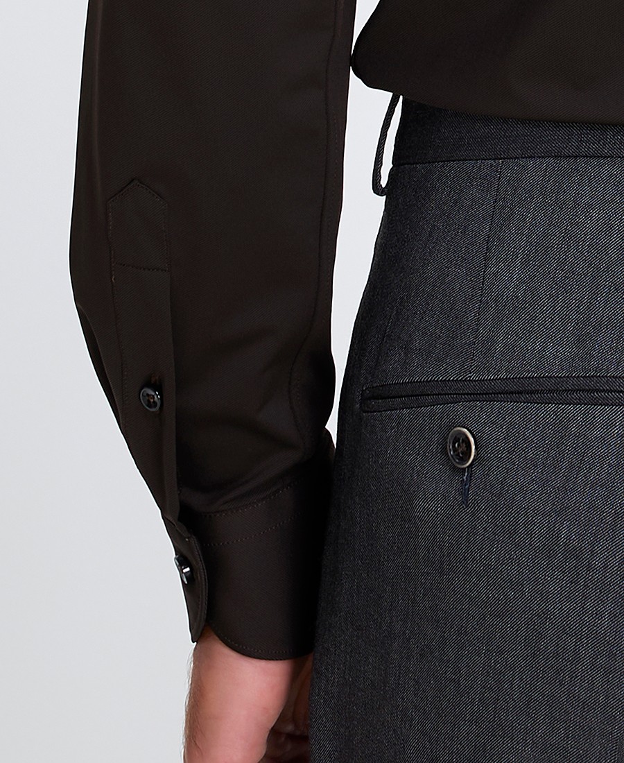 Xacus Ανδρικό Πουκάμισο Active Non Iron με Semi Rex Γιακά Slim Fit φωτογραφία