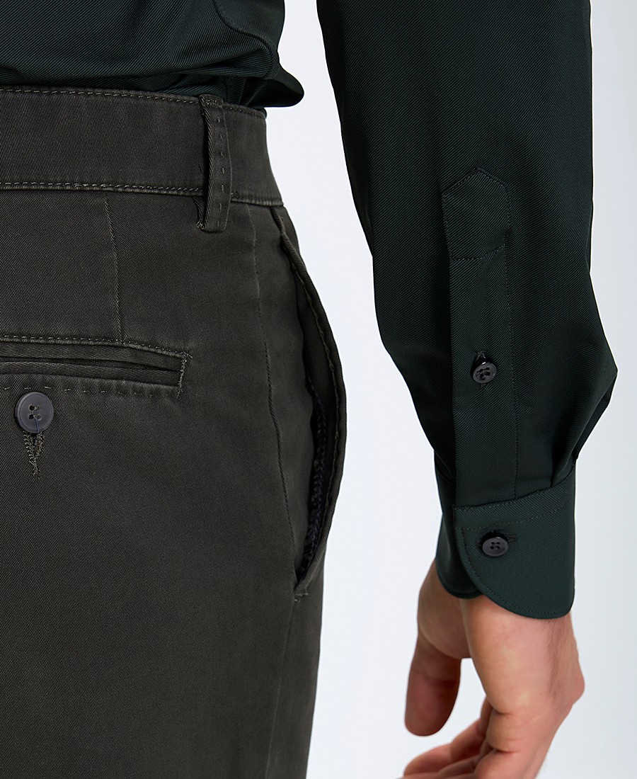 Xacus Ανδρικό Πουκάμισο Active Non Iron με Semi Rex Γιακά Slim Fit φωτογραφία