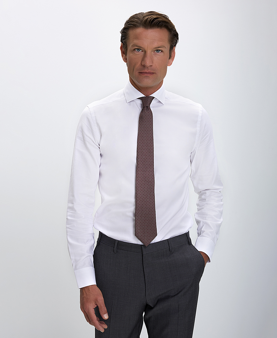 CC Collection Corneliani CC Collection Corneliani Ανδρικό Βαμβακερό Πουκάμισο Rex Slim Fit