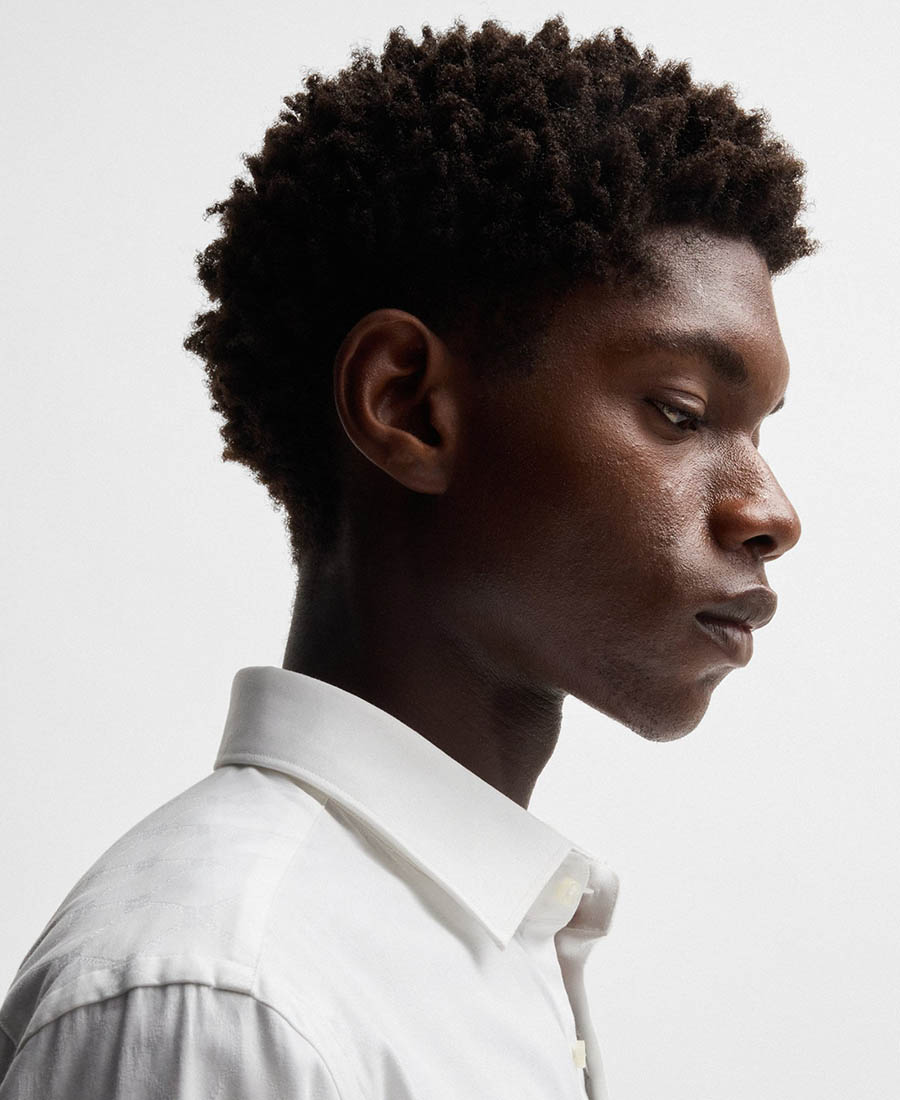 Hugo Ανδρικό Πουκάμισο Στενή Γραμμή Βαμβακερό φωτογραφία