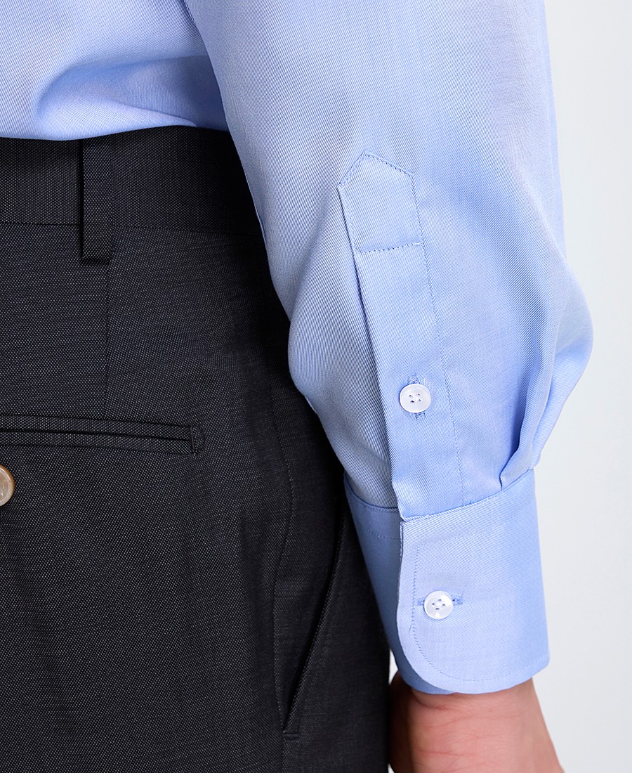 Kaiser Hoff Ανδρικό Πουκάμισο Βαμβακερό Non Iron Semi Rex Slim Fit φωτογραφία