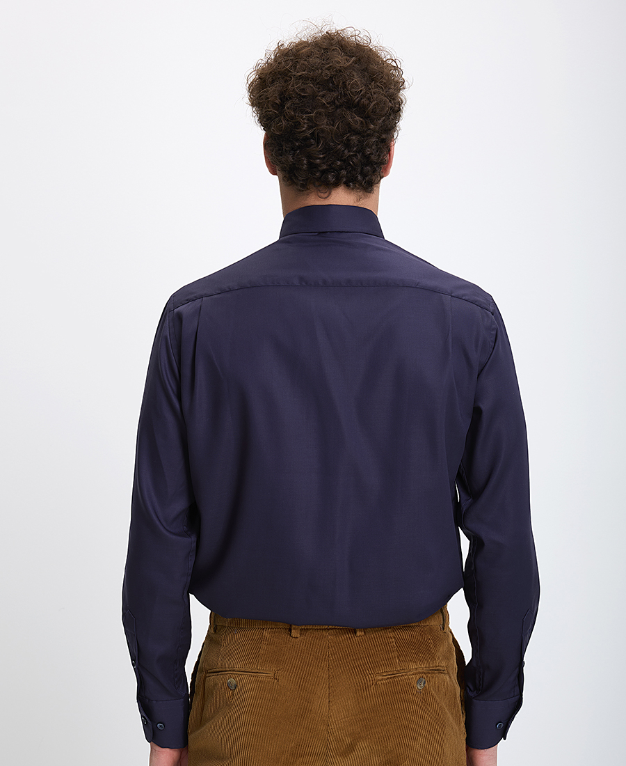 Kaiser Hoff Ανδρικό Πουκάμισο Βαμβακερό Non Iron Semi Rex Slim Fit φωτογραφία