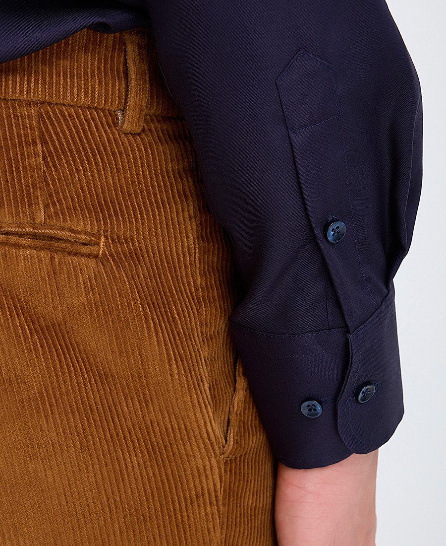 Kaiser Hoff Ανδρικό Πουκάμισο Βαμβακερό Non Iron Semi Rex Slim Fit φωτογραφία