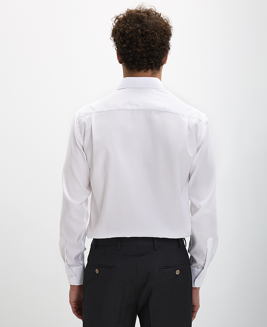 Kaiser Hoff Ανδρικό Πουκάμισο Βαμβακερό Non Iron Semi Rex Slim Fit φωτογραφία