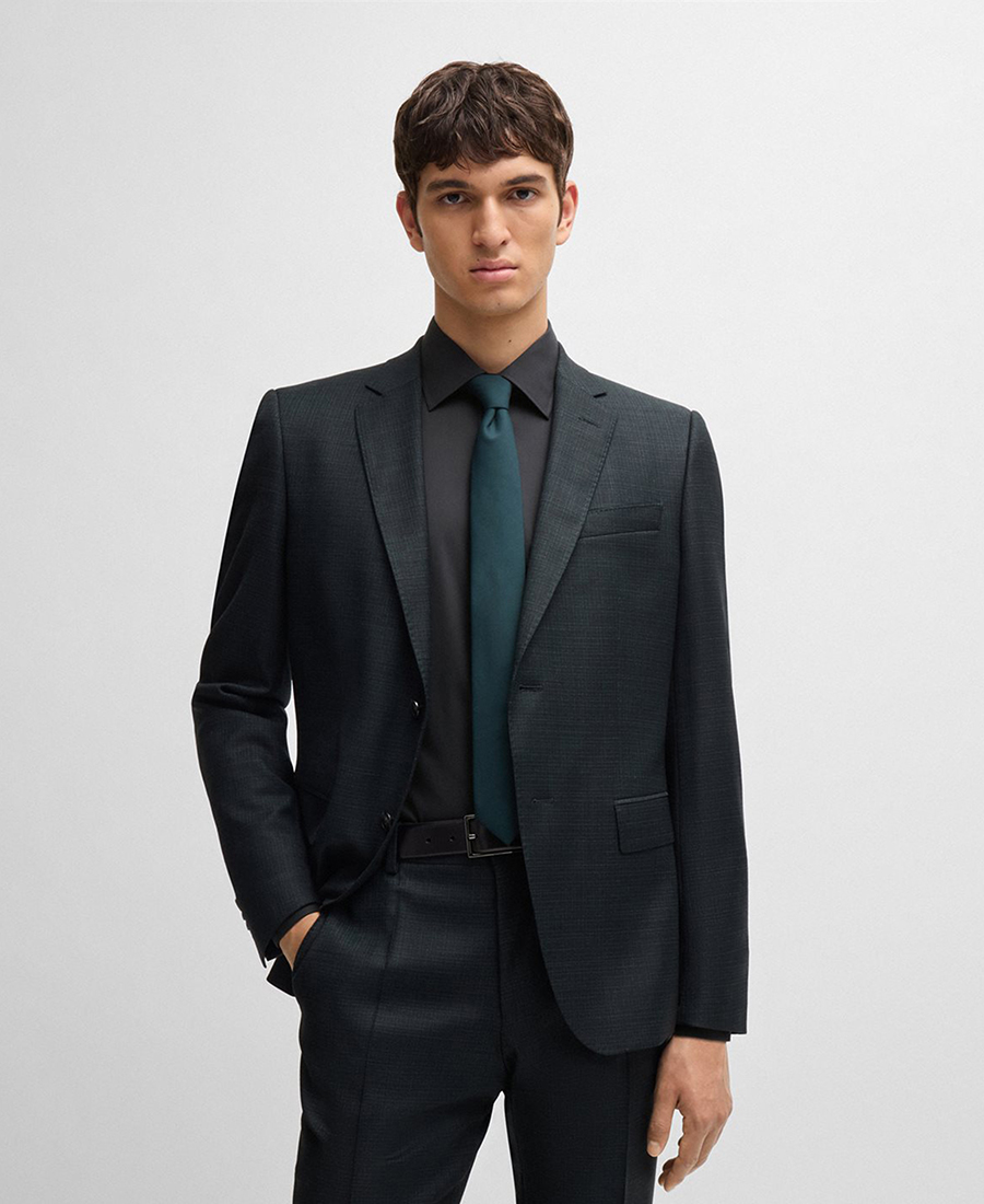 Boss Ανδρικό Πουκάμισο Ποπλίνα Easy Iron σε Slim Fit φωτογραφία