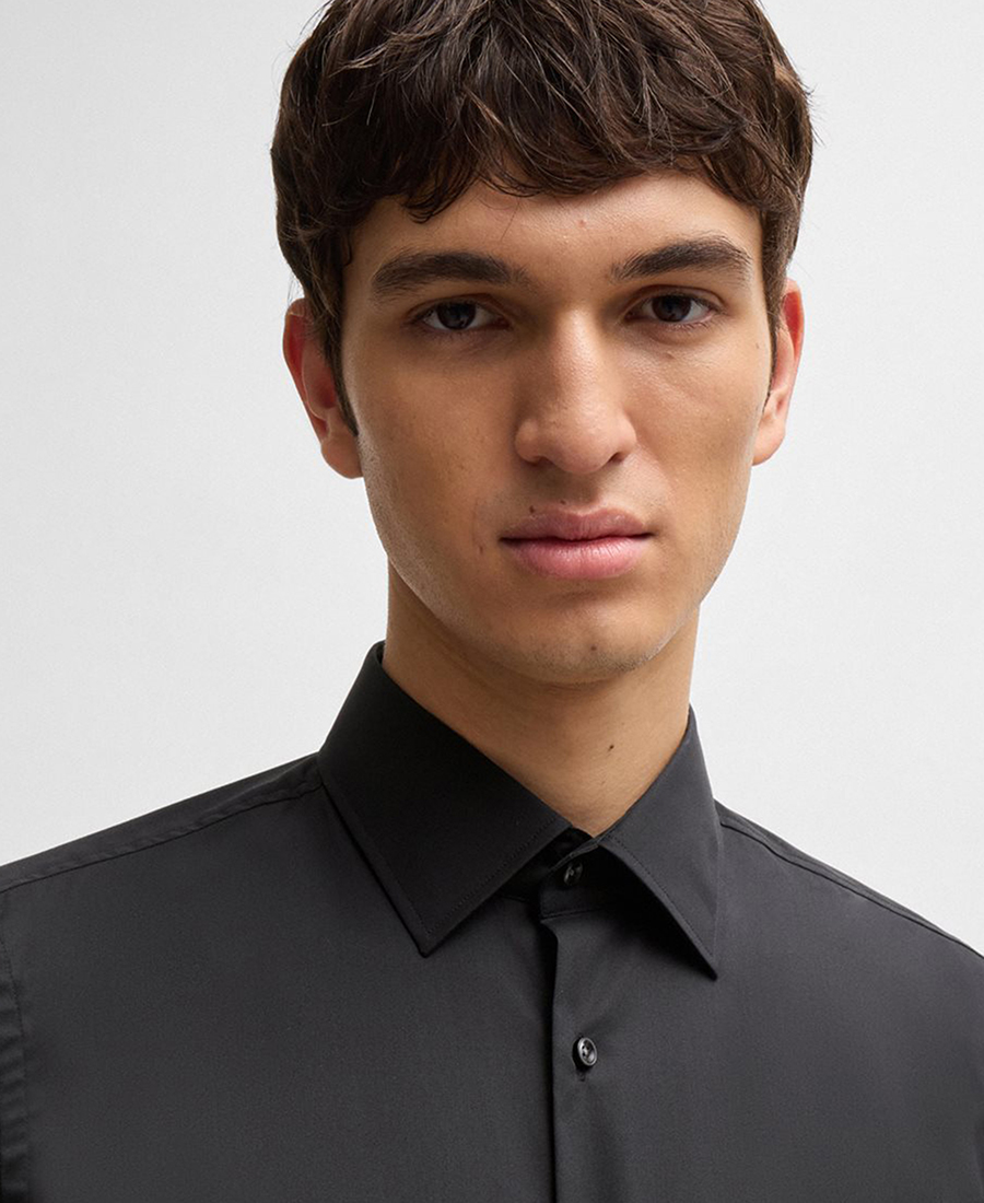 Boss Ανδρικό Πουκάμισο Ποπλίνα Easy Iron σε Slim Fit φωτογραφία