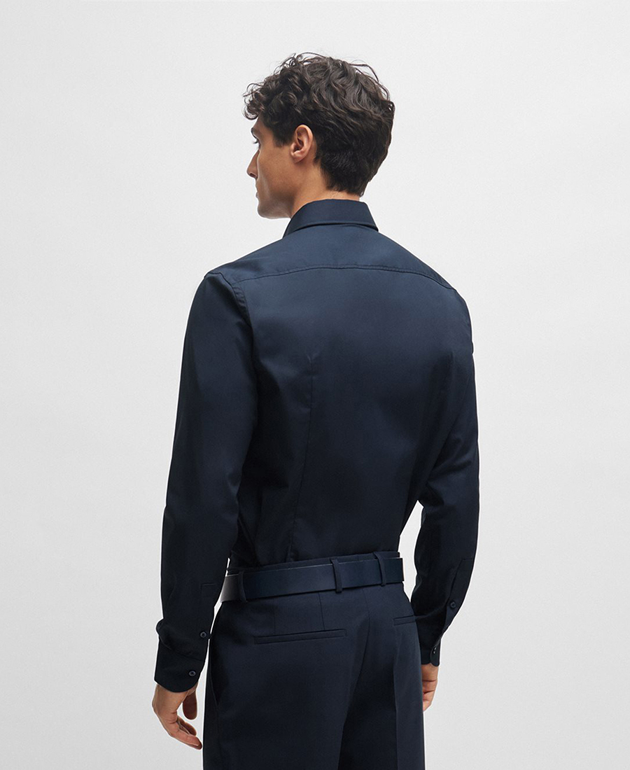 Boss Ανδρικό Πουκάμισο Ποπλίνα Easy Iron σε Slim Fit φωτογραφία