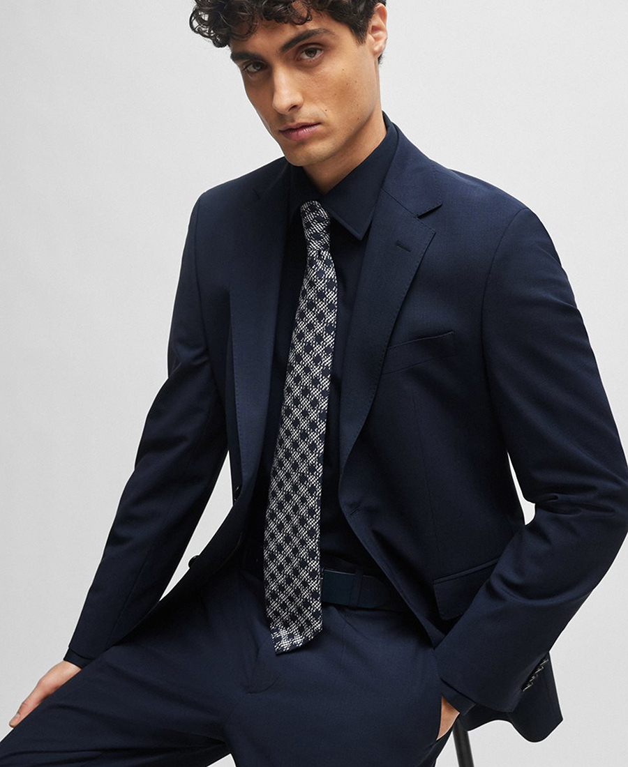 Boss Ανδρικό Πουκάμισο Ποπλίνα Easy Iron σε Slim Fit φωτογραφία