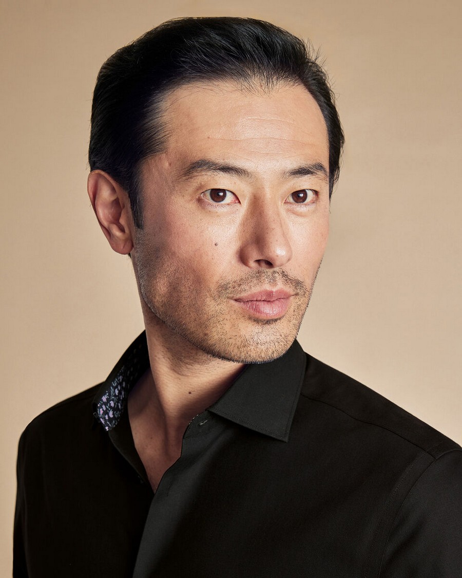 Charles Tyrwhitt Ανδρικό Πουκάμισο Non Iron Semi Rex Γιακά Slim Fit σε Μαύρο φωτογραφία