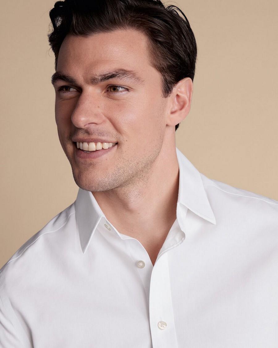 Charles Tyrwhitt Ανδρικό Πουκάμισο Non Iron από Ποπλίνα Slim Fit φωτογραφία