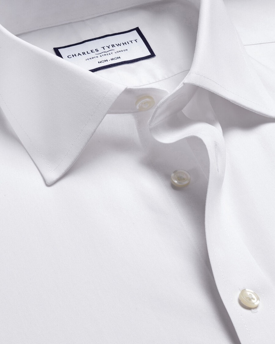 Charles Tyrwhitt Ανδρικό Πουκάμισο Non Iron από Ποπλίνα Slim Fit φωτογραφία
