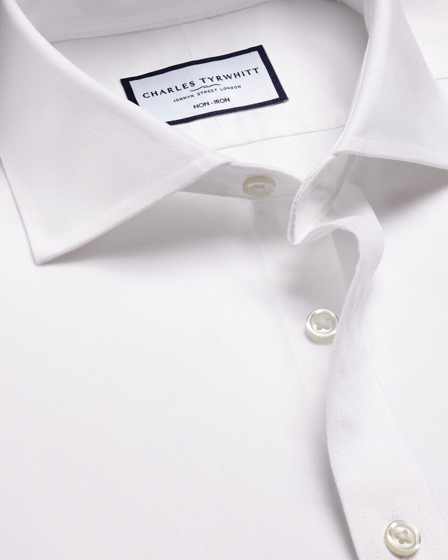 Charles Tyrwhitt Ανδρικό Πουκάμισο Non Iron Cutaway Γιακά Slim Fit φωτογραφία