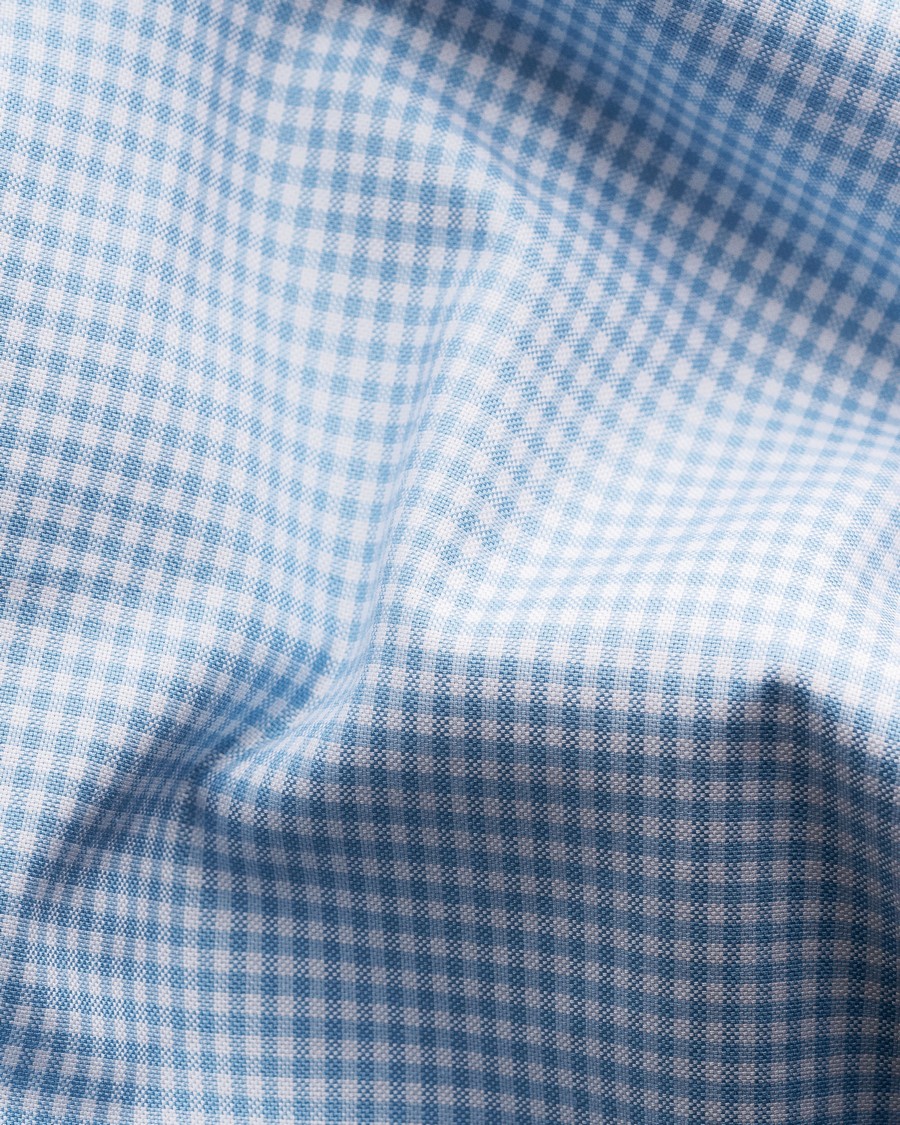 Eton Ανδρικό Πουκάμισο Slim Fit με Κλασικό Γιακά και Καρό Μοτίβο Βαμβακερό φωτογραφία
