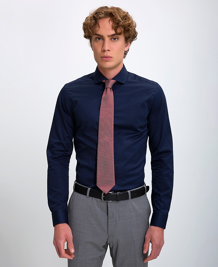 Corneliani Ανδρικό Πουκάμισο Slim Fit Βαμβακερό