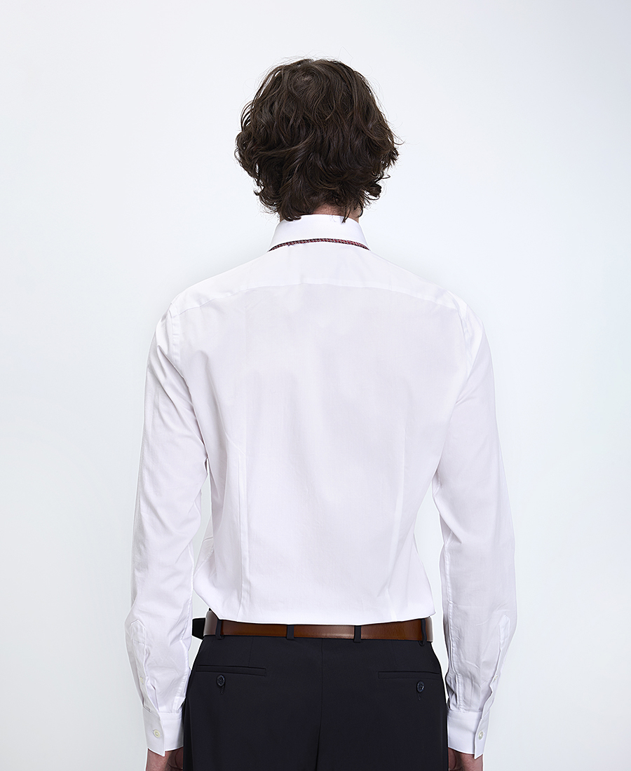 Corneliani Ανδρικό Πουκάμισο Slim Fit Βαμβακερό φωτογραφία