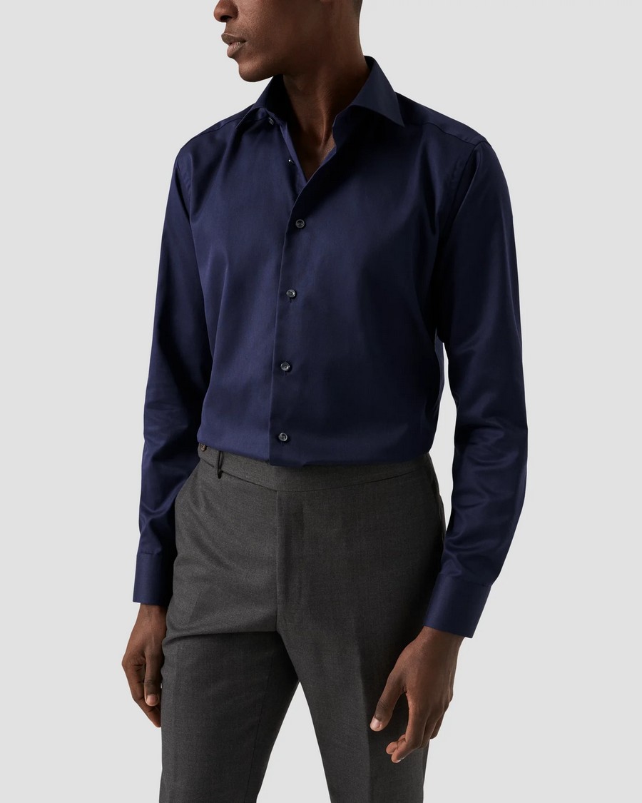 Eton Ανδρικό Πουκάμισο Solid Signature Twill Slim Fit φωτογραφία