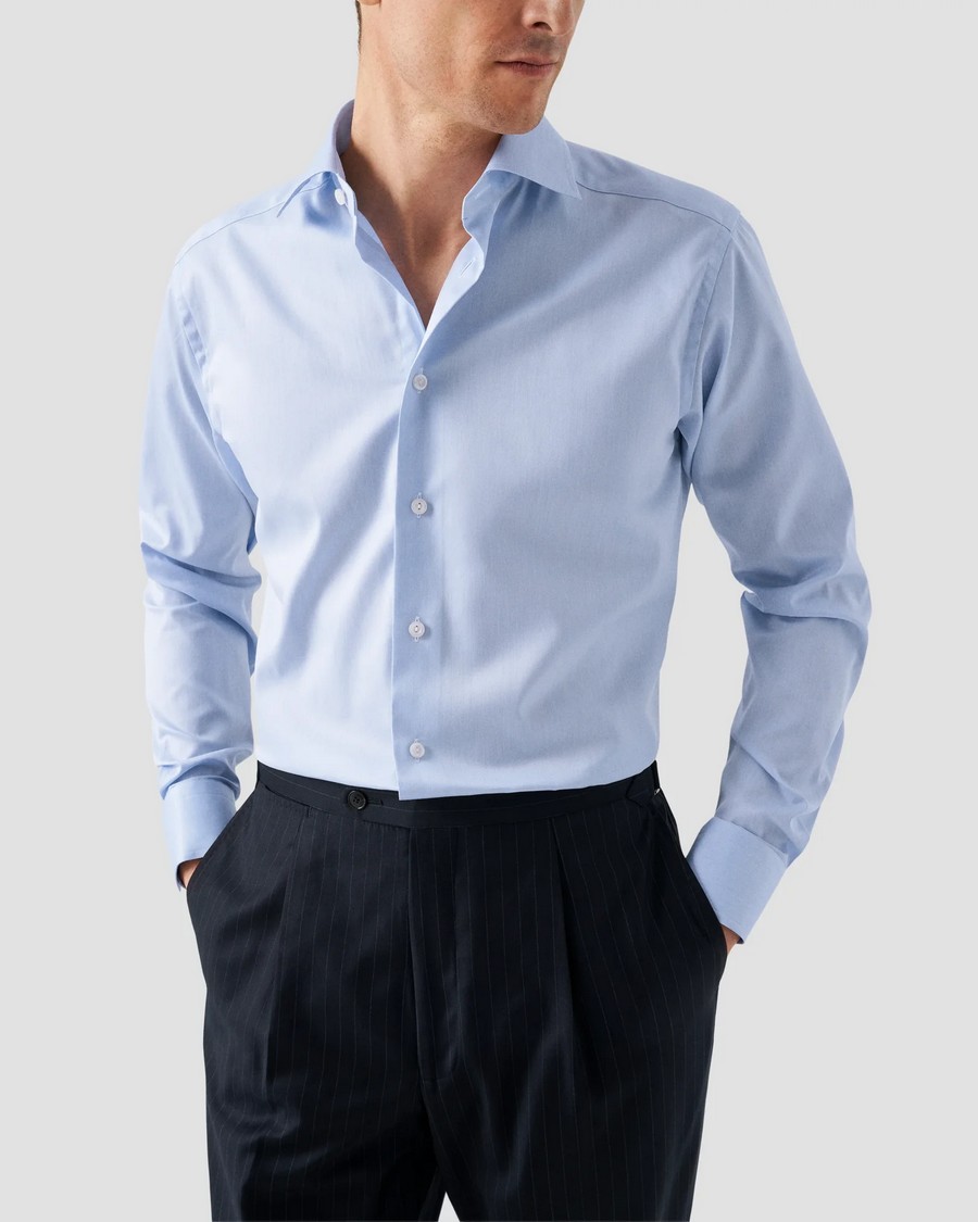 Eton Ανδρικό Πουκάμισο Solid Signature Twill Slim Fit φωτογραφία