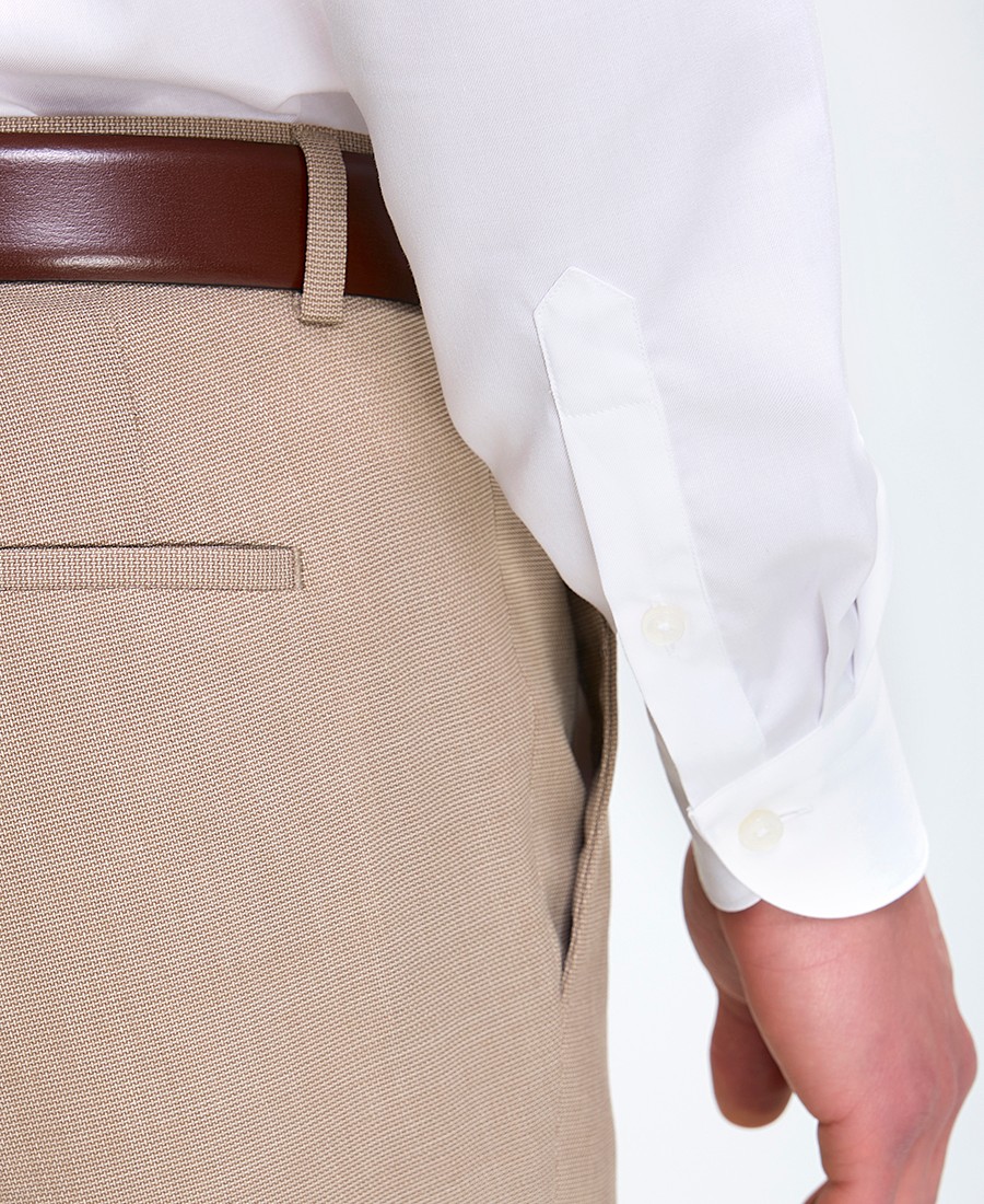 Xacus Ανδρικό Πουκάμισο Regular Fit Βαμβακερό Λευκό φωτογραφία