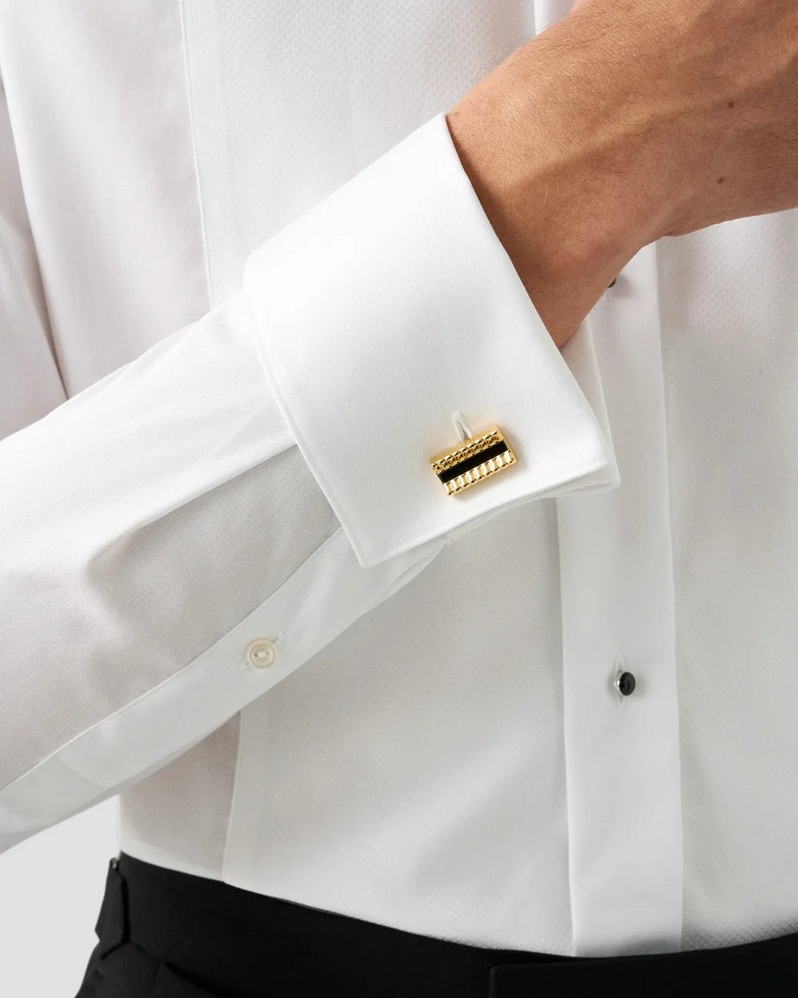 Eton Ανδρικό Πουκάμισο Slim Fit Βαμβακερό Λευκό φωτογραφία