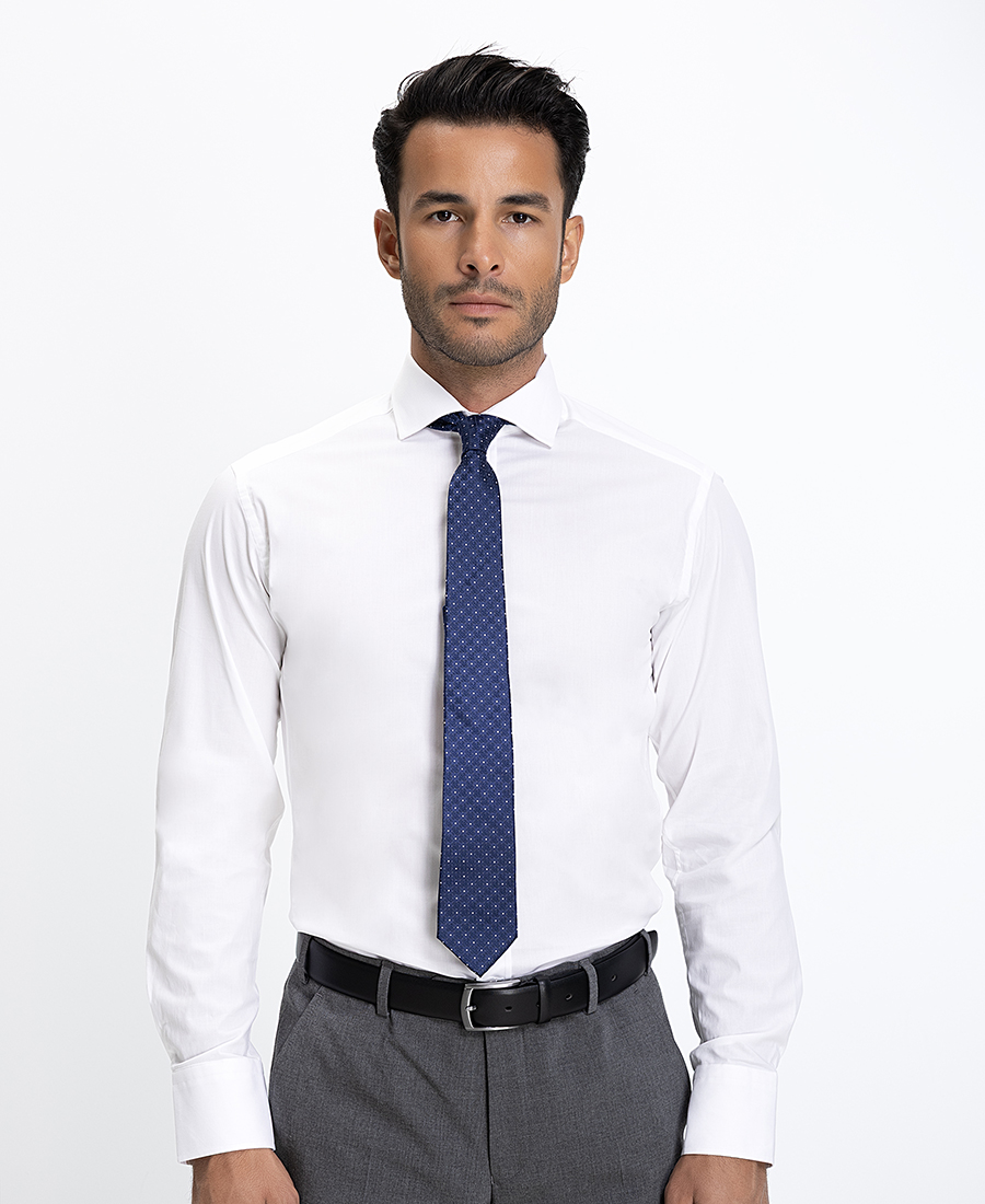 Donini Vardas Ανδρικό Πουκάμισο Slim Fit Λευκό