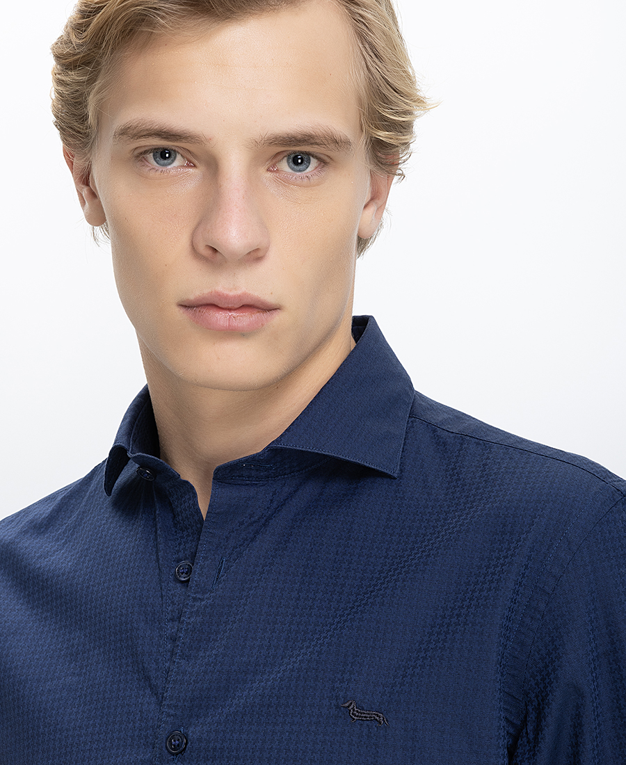 Harmont & Blaine Ανδρικό Πουκάμισο Cotton Regular Fit φωτογραφία