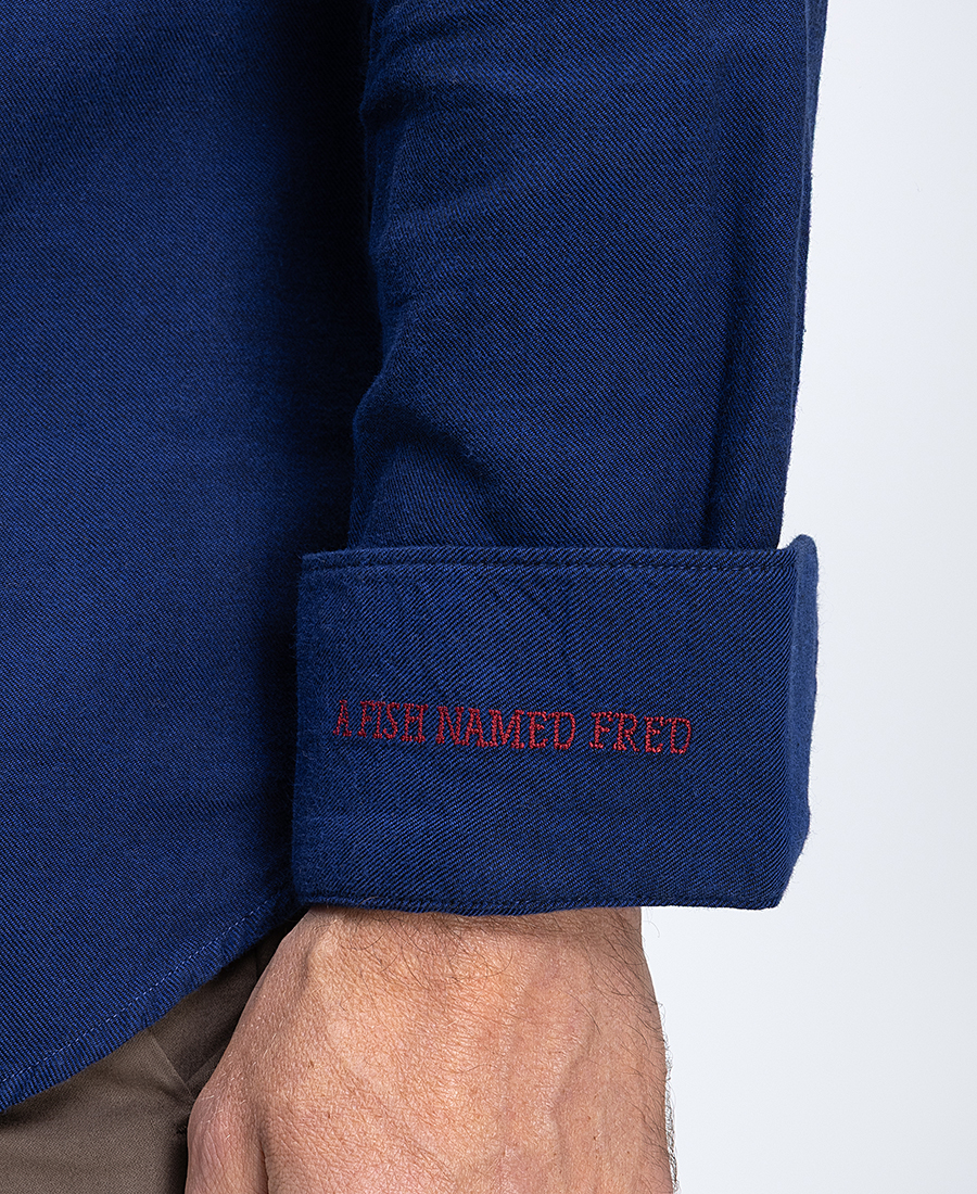 A Fish Named Fred Ανδρικό Πουκάμισο Regular Fit φωτογραφία