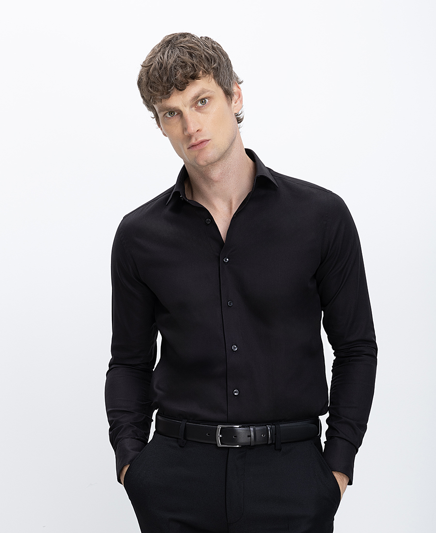 Xacus Xacus Ανδρικό Πουκάμισο Μακρυμάνικο Βαμβακερό Slim Fit