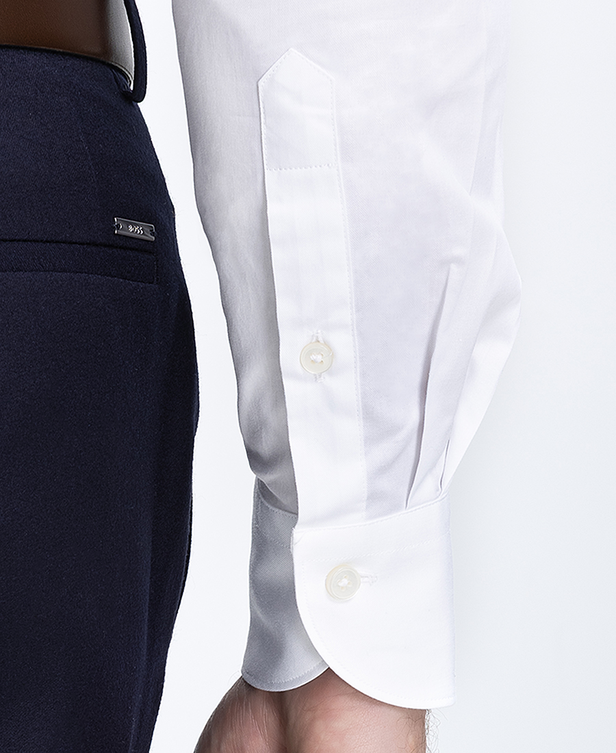 Xacus Ανδρικό Πουκάμισο Μακρυμάνικο Βαμβακερό Slim Fit φωτογραφία