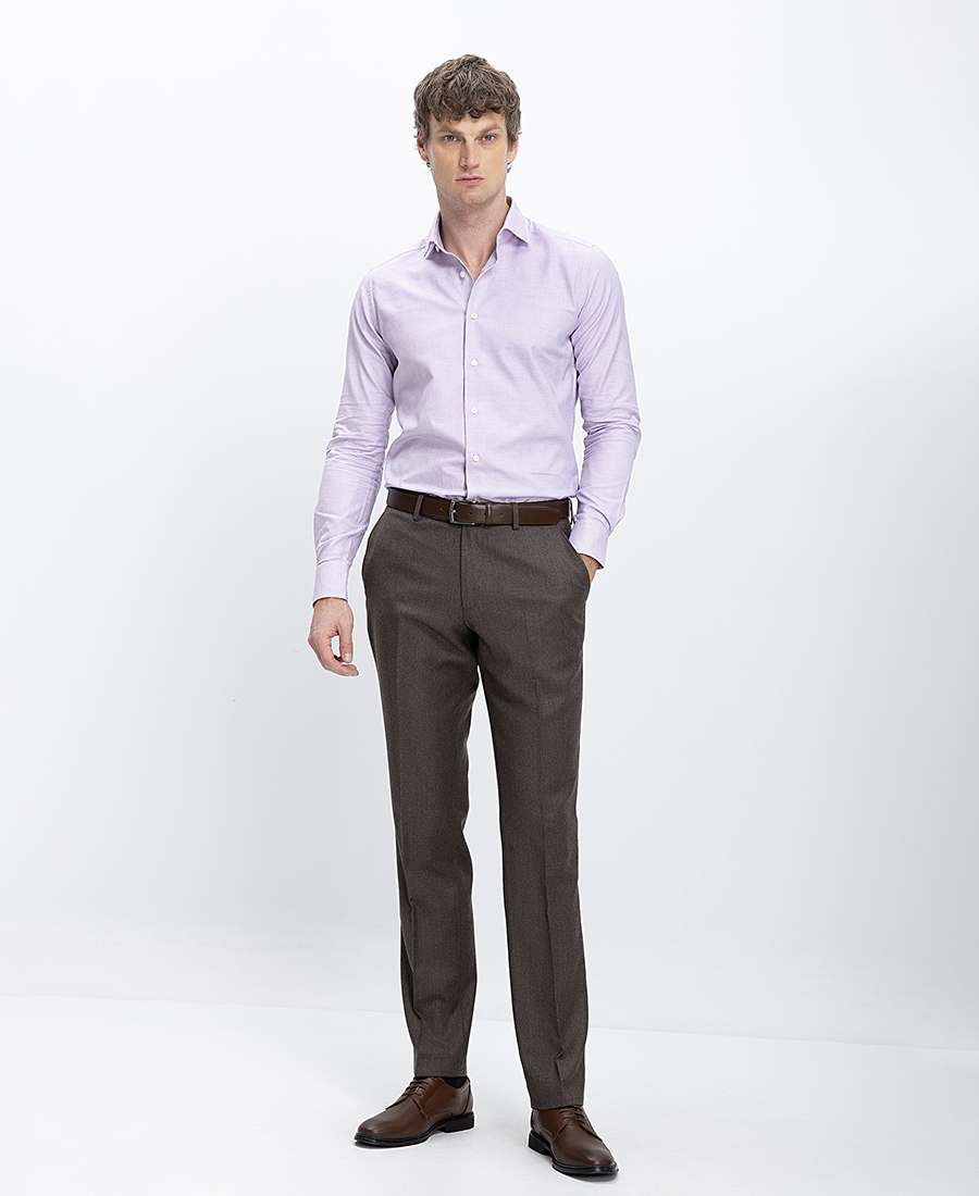 Xacus Ανδρικό Πουκάμισο Slim Fit Βαμβακερό φωτογραφία