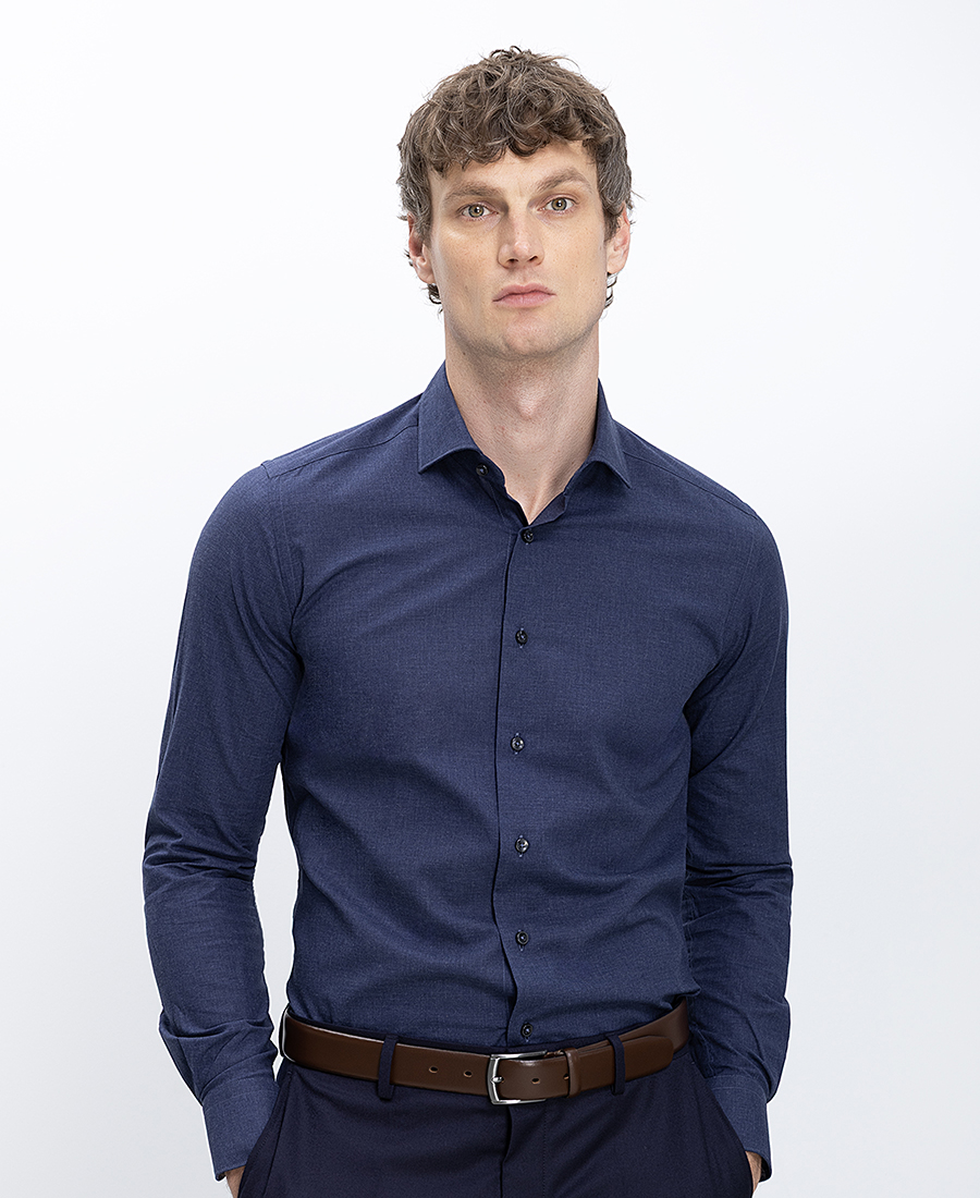 Xacus Ανδρικό Πουκάμισο Cotton Slim Fit