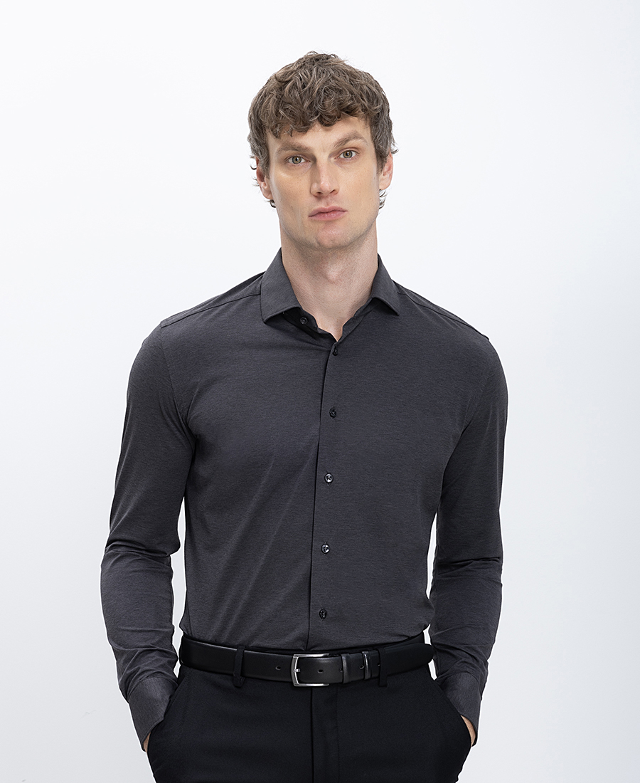 Xacus Ανδρικό Πουκάμισο με Ελαστική Υφή Slim Fit