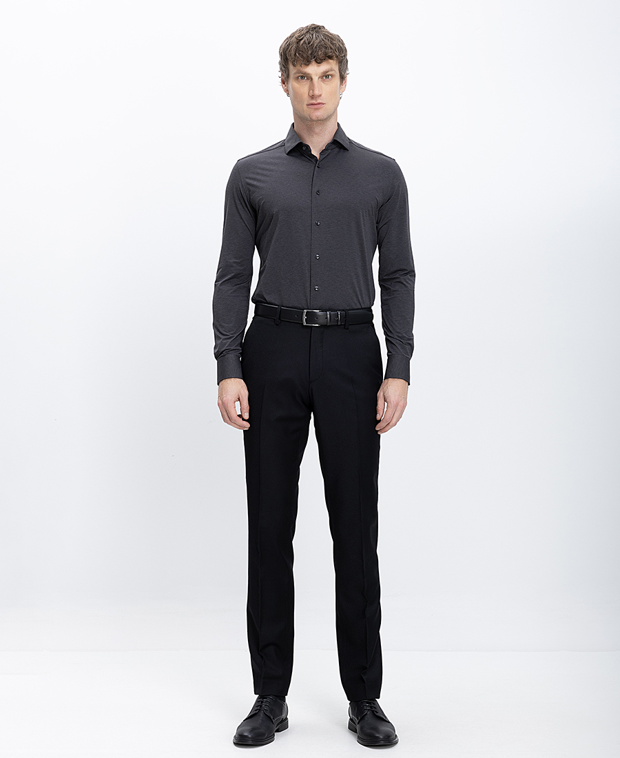 Xacus Ανδρικό Πουκάμισο με Ελαστική Υφή Slim Fit φωτογραφία