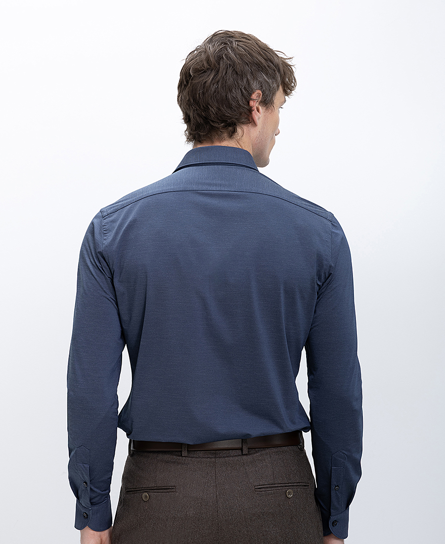 Xacus Ανδρικό Πουκάμισο Slim Fit Ύφασμα Με Ελαστικότητα φωτογραφία