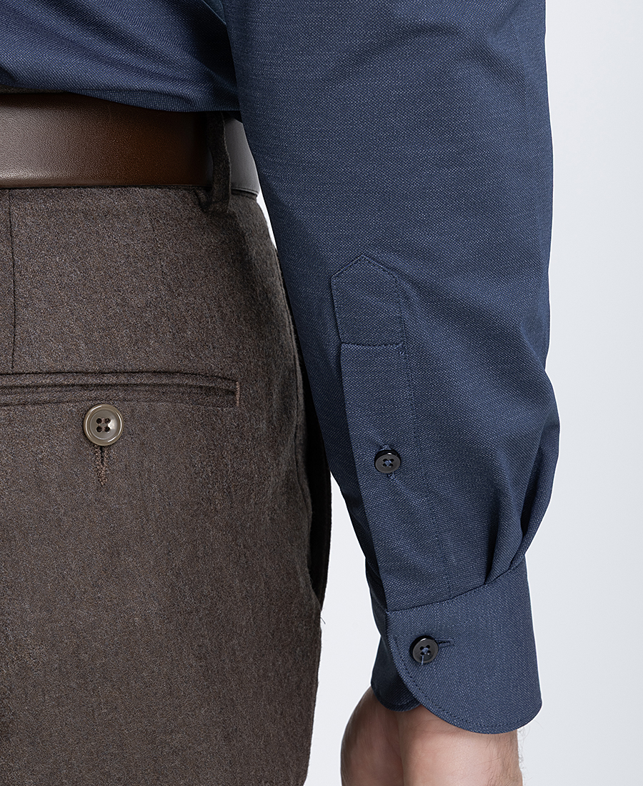 Xacus Ανδρικό Πουκάμισο Slim Fit Ύφασμα Με Ελαστικότητα φωτογραφία