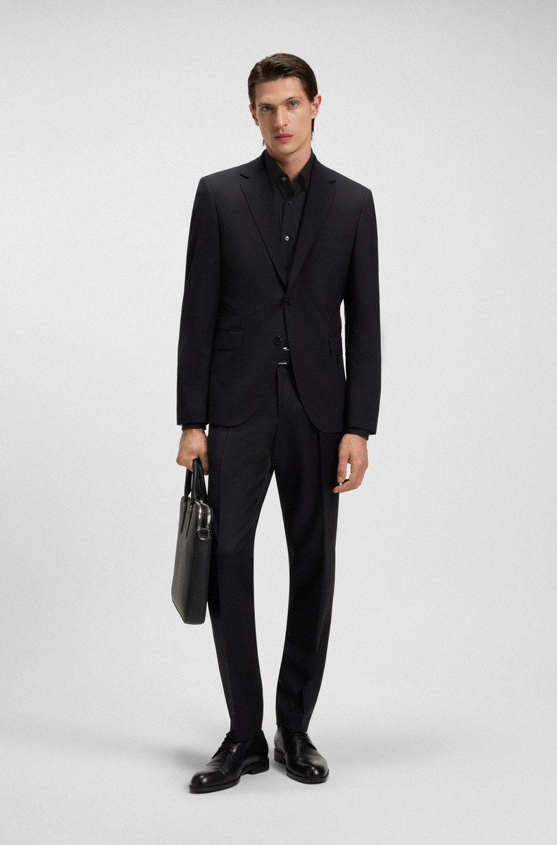 Boss Ανδρικό Πουκάμισο Ποπλίνα Easy Iron σε Slim Fit φωτογραφία