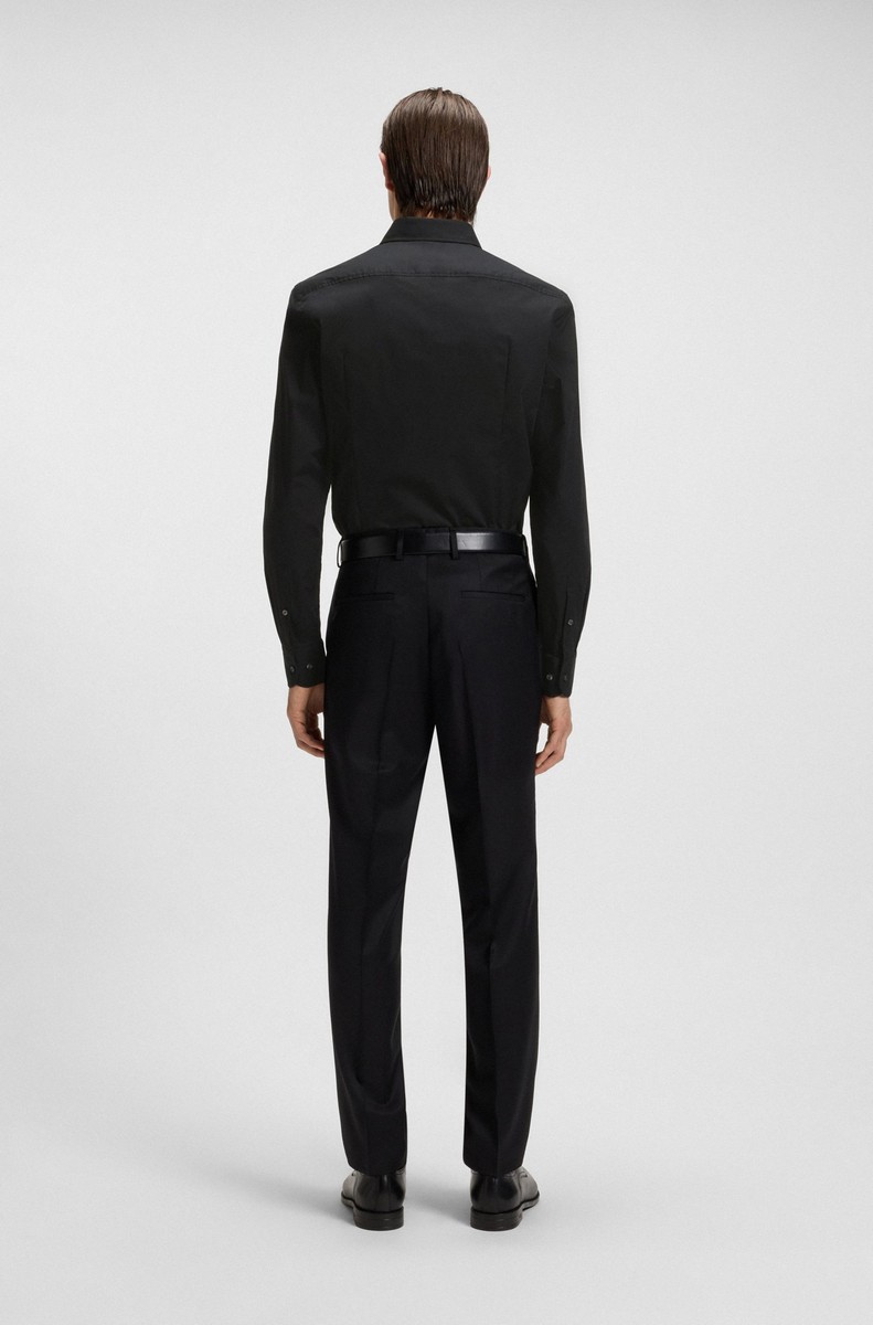 Boss Ανδρικό Πουκάμισο Ποπλίνα Easy Iron σε Slim Fit φωτογραφία