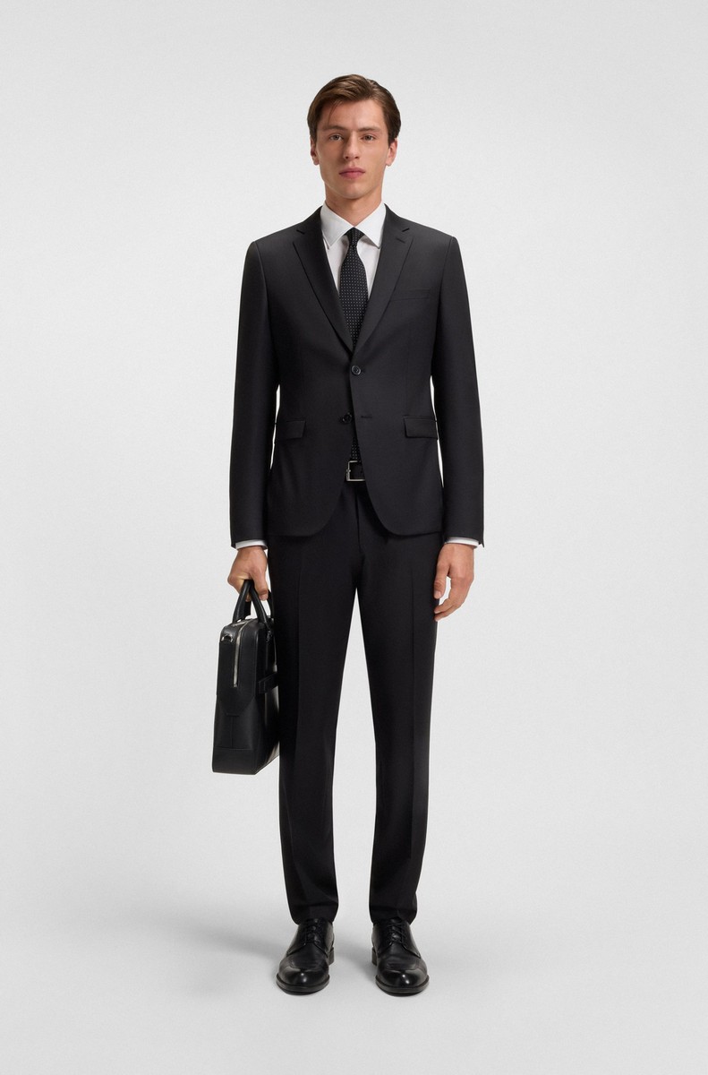 Boss Ανδρικό Πουκάμισο Ποπλίνα Easy Iron σε Slim Fit φωτογραφία