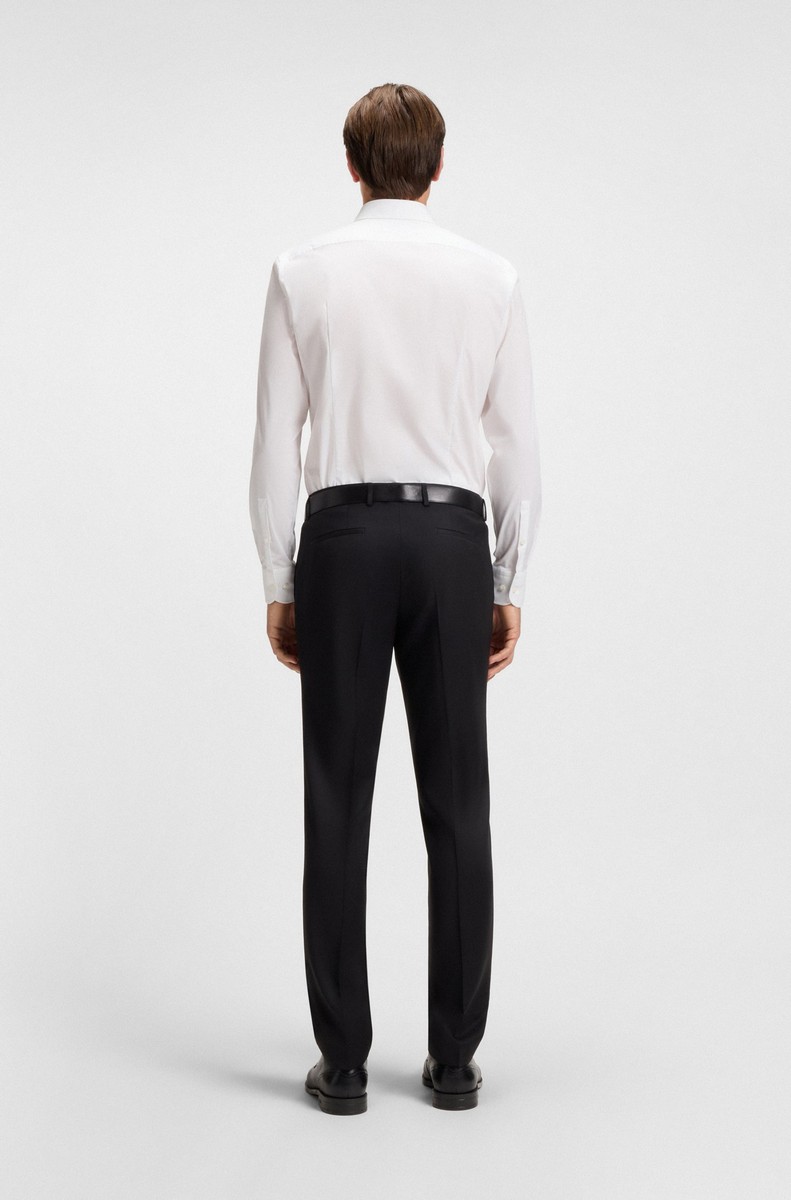 Boss Ανδρικό Πουκάμισο Ποπλίνα Easy Iron σε Slim Fit φωτογραφία