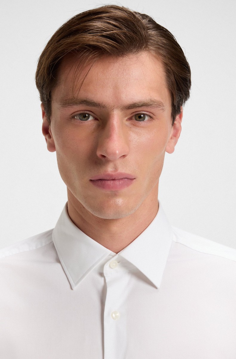 Boss Ανδρικό Πουκάμισο Ποπλίνα Easy Iron σε Slim Fit φωτογραφία