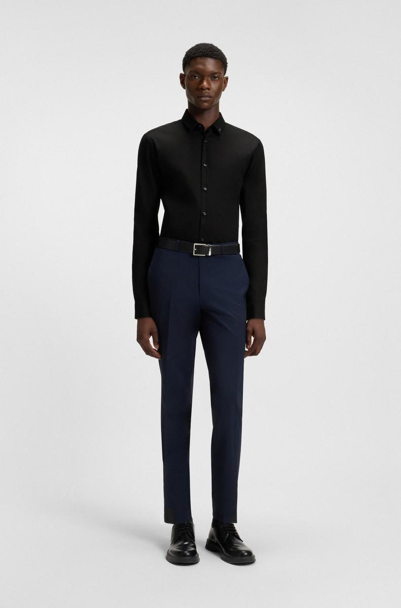 Hugo Ανδρικό Πουκάμισο Βαμβακερό Slim Fit φωτογραφία